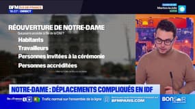 Réouverture de Notre-Dame de Paris: des complications pour circuler
