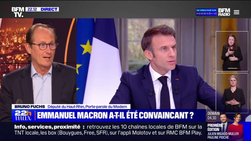 Bruno Fuchs pense qu'Emmanuel Macron a 