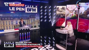 Marine Le Pen tacle Valérie Pécresse: "Je ne vais pas jouer au shadow président de la République avec des shadow conseils de sécurité"
