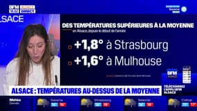 Alsace: des températures au-dessus des normales de saison