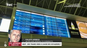 Des trains SNCF affichés complets mais en partie vides, à qui la faute?
