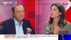Leclerc : "J'ai très peur d'une récession en janvier 2023"