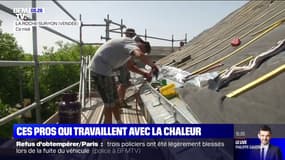 Couvreurs, agriculteurs... Ces professionnels qui travaillent avec la chaleur