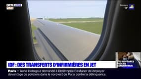 Des infirmières transportées en jet privé pour renforcer les effectifs d'hôpitaux dans d'autres régions