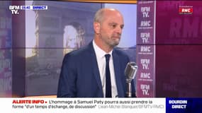 Selon Jean-Michel Blanquer, l'enseignante agressée en Seine-et-Marne va "assez bien" et "a droit à tout le soutien"