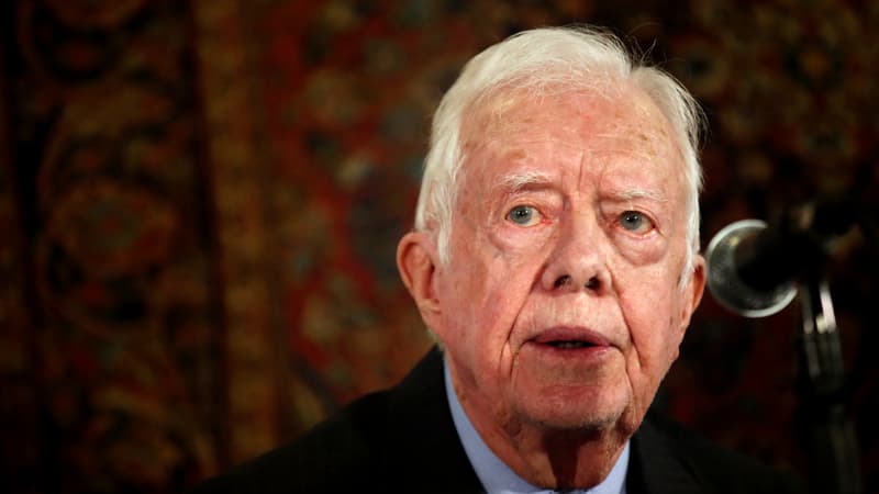 Jimmy Carter, 39ème président des Etats-Unis, le 2 mai 2015.