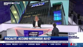Marie Guillemot (KPMG France) à propos de l'accord du G7 sur la fiscalité des entreprises: "ça serait un changement historique et une recomposition du panorama fiscal"