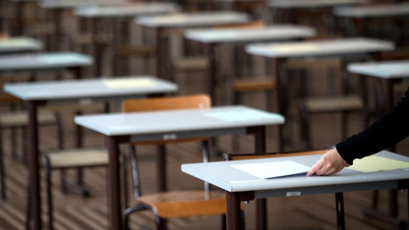 Préparation des sujets pour le bac de philosophie dans un lycée parisien (Photo d'illustration)