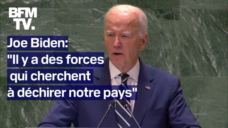 Le discours de Joe Biden devant l'Assemblée générale des Nations unies en intégralité