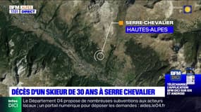 Hautes-Alpes: le skieur accidenté lundi à Serre-Chevalier est mort