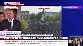 Blocage des prix, hausse du smic, réforme des retraites... François Hollande détaille les mesures pour lesquelles le NFP devra faire "pression"