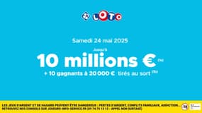 Profitez de la cagnotte Loto du samedi 24 mai pour tenter de gagner 10 millions d'euros
