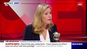 Immigration: "Les solutions sont forcément collectives, européennes" affirme Yaël Braun-Pivet