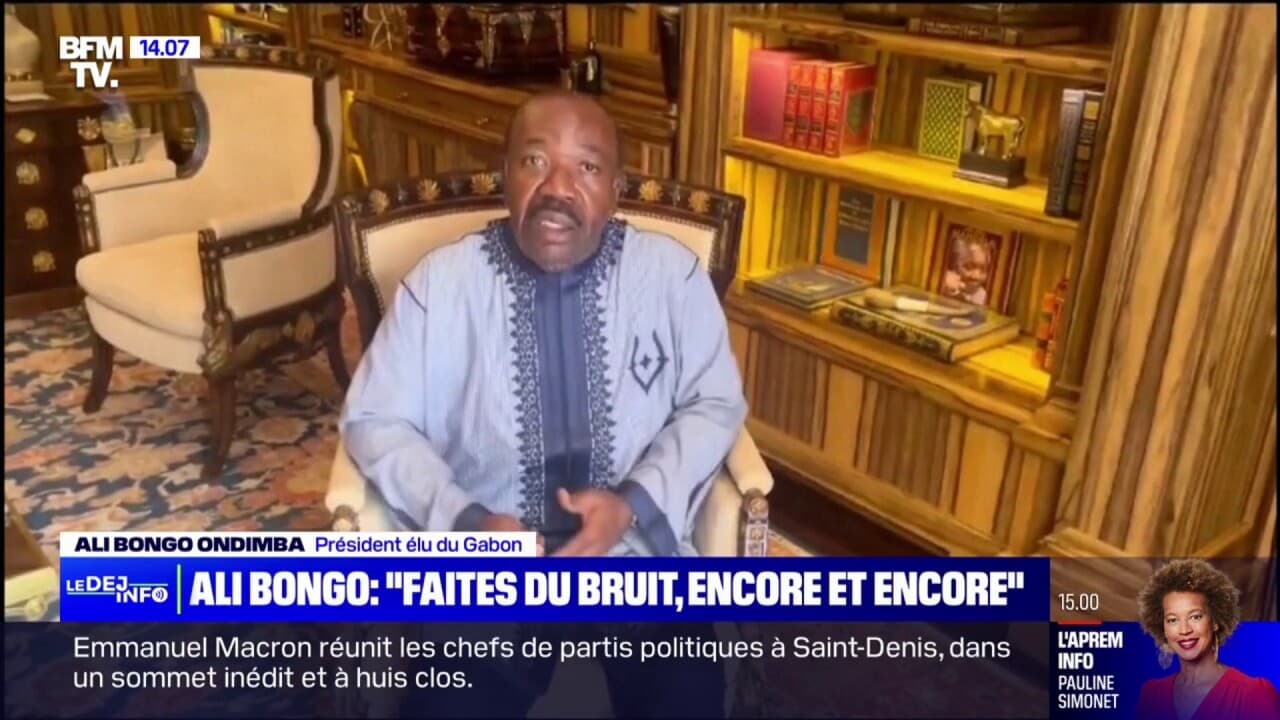 Coup d'État au Gabon le président élu Ali Bongo donne de ses nouvelles