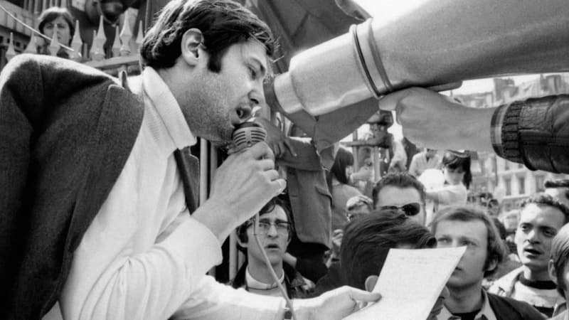 Jacques Sauvageot en 1968.