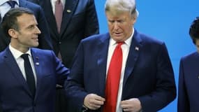 Emmanuel Macron et Donald Trump au sommet du G20 le 30 novembre dernier.