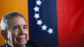 Le candidat à l'élection présidentielle au Venezuela Edmundo Gonzalez Urrutia, le 23 mai 2024