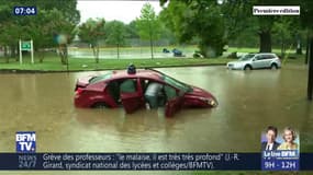 Les images des inondations à Washington D.C. aux États-Unis