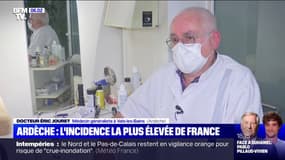Covid: l'Ardèche est le département où le taux d'incidence est le plus élevé en France