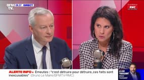 Inflation: "Un certain nombre de prix ont commencé à baisser au début du mois de juillet et ça devrait s'accélérer dans le courant du mois", assure Bruno Le Maire