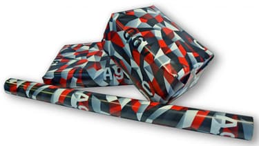 Toyota propose au Royaume-Uni un papier cadeau qui reprend comme motif le camouflage de l’un de ces modèles les plus attendus en 2019, la Supra.