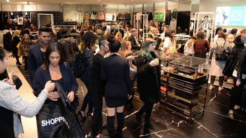 Une boutique H&M à Los Angeles ce 5 novembre.