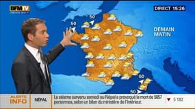 La météo pour ce mercredi 29 avril 2015