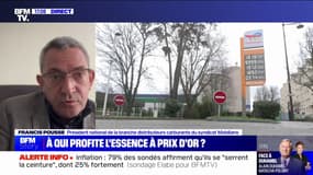 Prix des carburants: "S'il y a un profit supplémentaire, ça se passe en amont de chez nous [les pompistes]" affirme Francis Pousse (Mobilians)