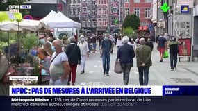 Nord-Pas-de-Calais: pas de mesure à l'arrivée en Belgique