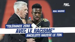 Real Madrid : "Tolérance zéro avec le racisme", Ancelotti hausse le ton pour soutenir Vinicus