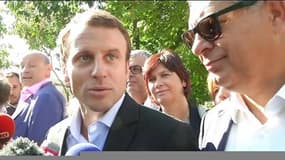 Macron: "On ne m'a pas invité" à La Rochelle