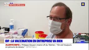 Covid-19: la vaccination en entreprise s'accélère en Île-de-France