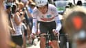 Le Slovène Tadej Pogacar, lors de la 20e étape du Tour de France, un contre-la-montre disputé entre Lure et La Planche des Belles filles, le 19 septembre 2020
