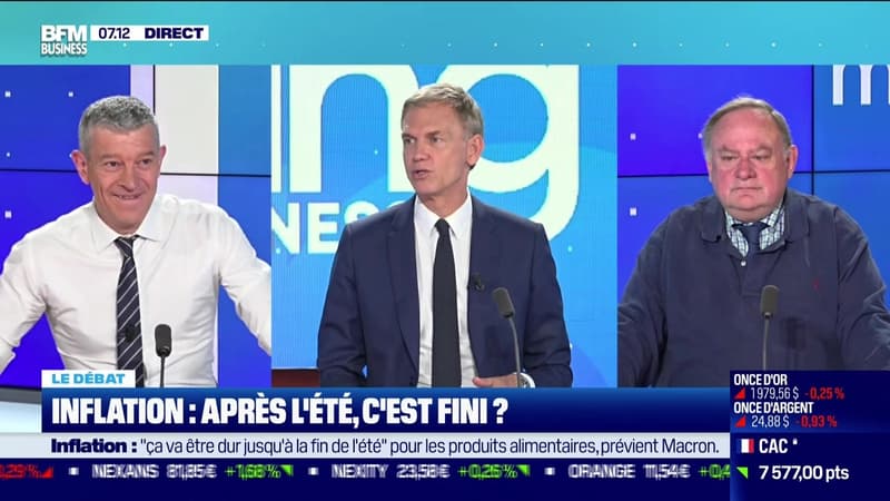 Nicolas Doze face à Jean-Marc Daniel : Inflation, c'est fini après l'été ? - 24/04
