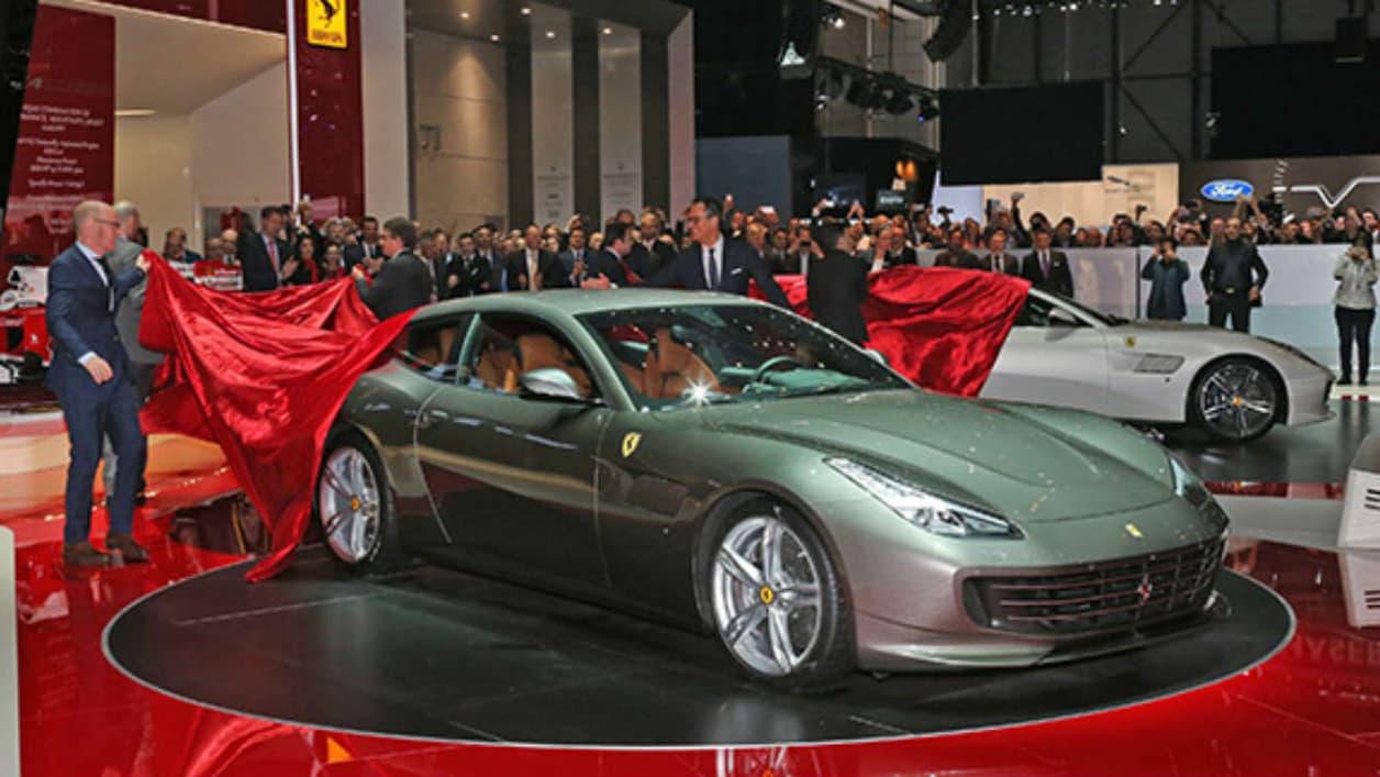 Ferrari a dévoilé sa nouvelle familiale au salon de Genève.