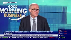 Benoît Potier (PDG d'Air liquide): "Selon (nos) études, on s'est rendu compte que par les effets de masse, on est capable de faire baisser le coup de l'hydrogène de 60%"