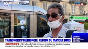 Nice: le port du masque de nouveau obligatoire dès lundi dans les transports en commun
