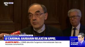 Relaxe du cardinal Barbarin: les parties civiles annoncent qu'elles vont se pourvoir en cassation