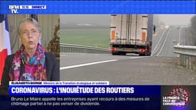 Elisabeth Borne: "On fait tout pour améliorer les conditions de travail des routiers"