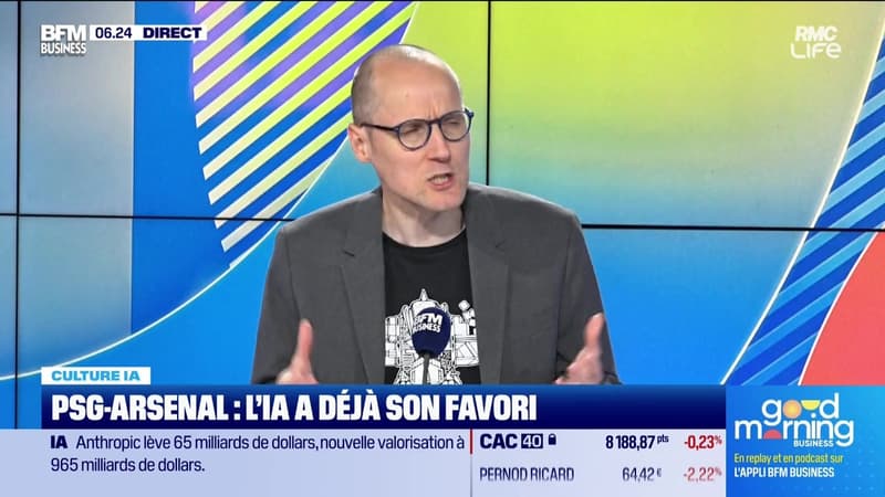 Culture IA : PSG-Arsenal... l'IA a déjà son favori, par Anthony Morel - 29/05