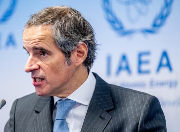Le directeur général de l'AIEA, Rafael Mariano Grossi, le 2 mars 2022. 
