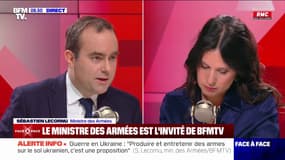 Réunion sur l'Ukraine à l'Élysée: "C'est dommage que ce bon débat prenne cette tournure" affirme Sébastien Lecornu, ministre des Armées