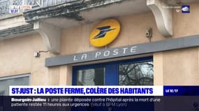Lyon: le bureau de poste de Saint-Just ferme ses portes, la colère des habitants
