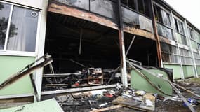 L'école Tamaris a été lourdement endommagée après l'incendie déclenché le soir de Halloween.