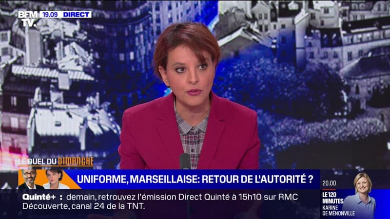 Apprentissage de la Marseillaise, uniforme: Najat Vallaud-Belkacem dénonce des 