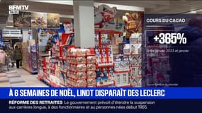 Faute d'accord commercial, les chocolats de Noël Lindt sont absents des rayons Leclerc à six semaines de Noël