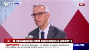 15 des 16 personnes mises en examen dans le cadre des "neuf attentats déjoués en 2024" avaient "moins de 22 ans", détaille Olivier Christen, procureur national antiterroriste