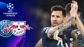 PSG - Leipzig : le grand pont génial de Messi sur Klostermann