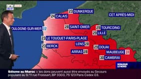 Météo Nord-Pas-de-Calais: un lundi nuageux avec quelques orages, 24°C à Calais et 29°C à Lille