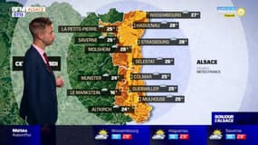 Météo Alsace: un temps plus nuageux ce vendredi, 25°C attendus à Colmar